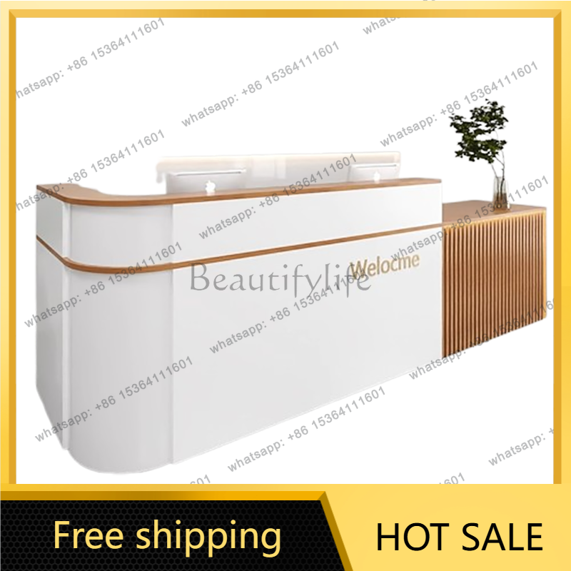 Office Furniture In Usa - FG Storage Luxury Reception Desk Senior