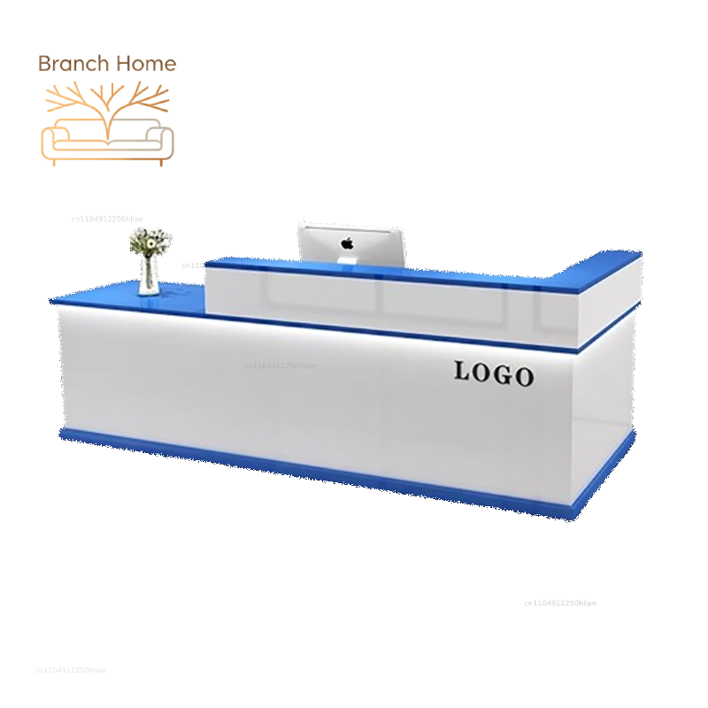 Storage Luxury Reception Desk  - Office Furniture In Usa ulasan dan harga