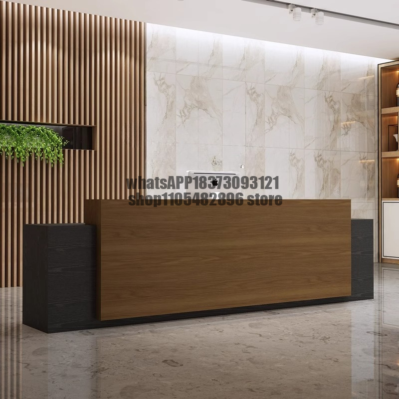 Simple Classic Reception Desk  - Office Furniture In Usa ulasan dan harga