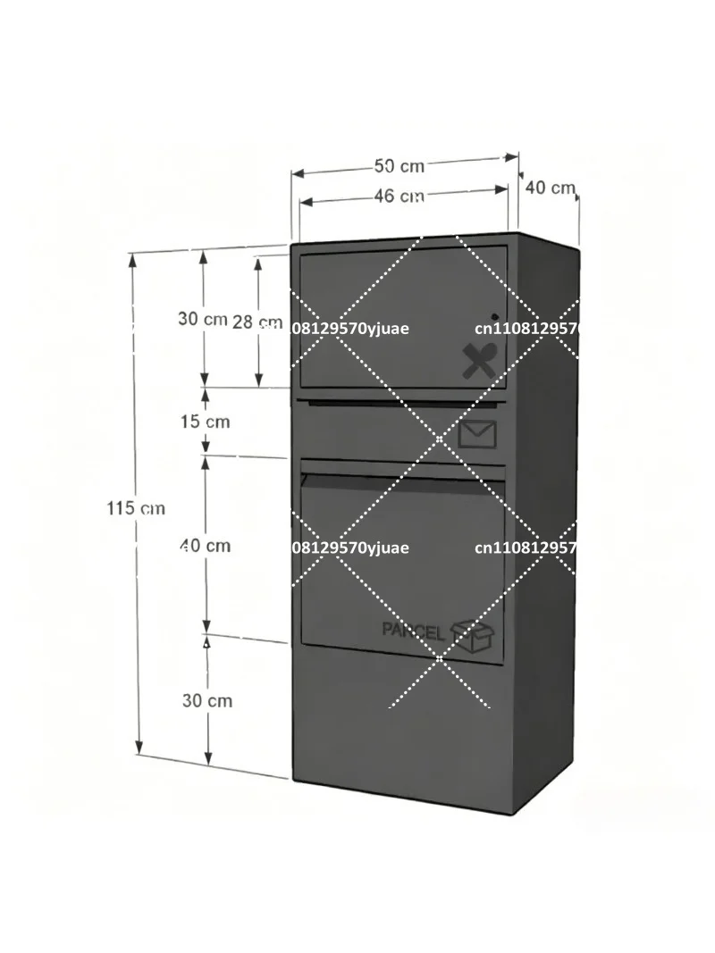 Secure Parcel Delivery Box for - Office Furniture Plan ulasan dan harga