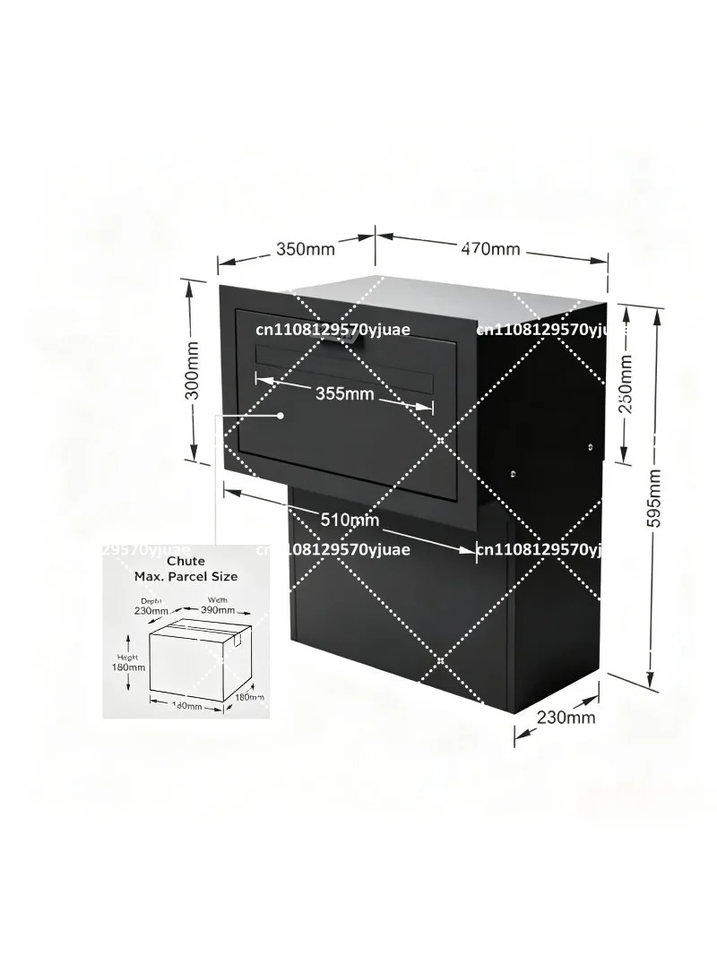 Secure Parcel Delivery Box for - Office Furniture Plan ulasan dan harga