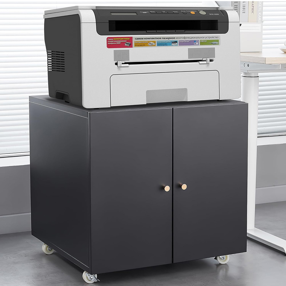 Metal Printer Stand with File  - Office Furniture Plan ulasan dan harga