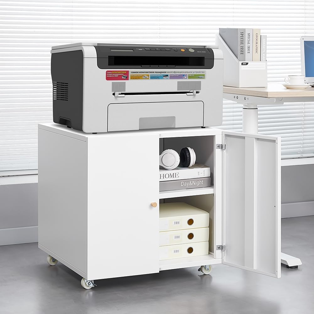 Metal Printer Stand with File  - Office Furniture Plan ulasan dan harga