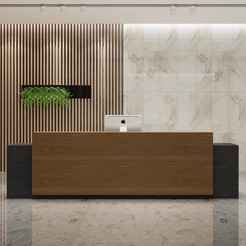 Simple Classic Reception Desk  - Office Furniture In Usa ulasan dan harga