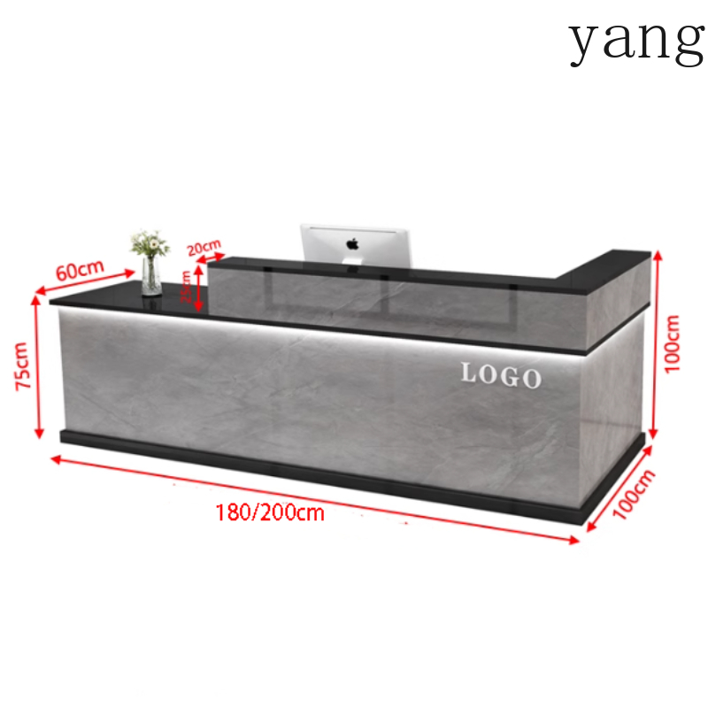 Storage Luxury Reception Desk  - Office Furniture In Usa ulasan dan harga